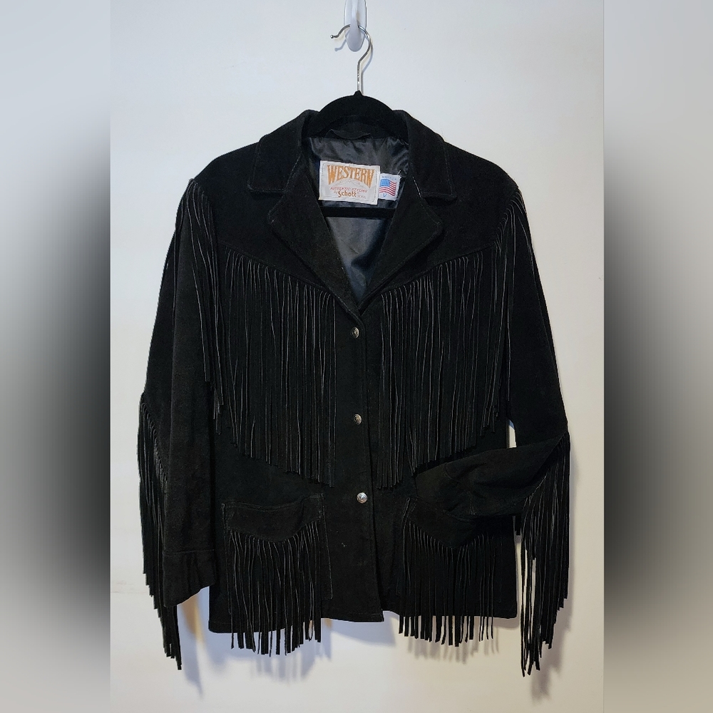 Fringe Leather Jacket